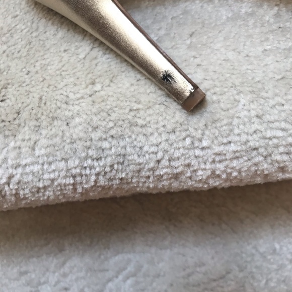 Nine West Gold Open Toes Shoes - Picture 7 of 7